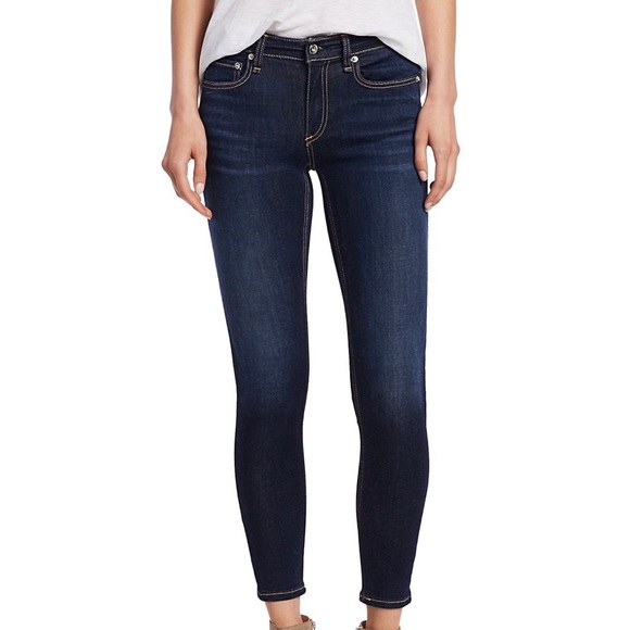 rag & bone mid rise skinny jeans size 27 - Picture 2 of 7